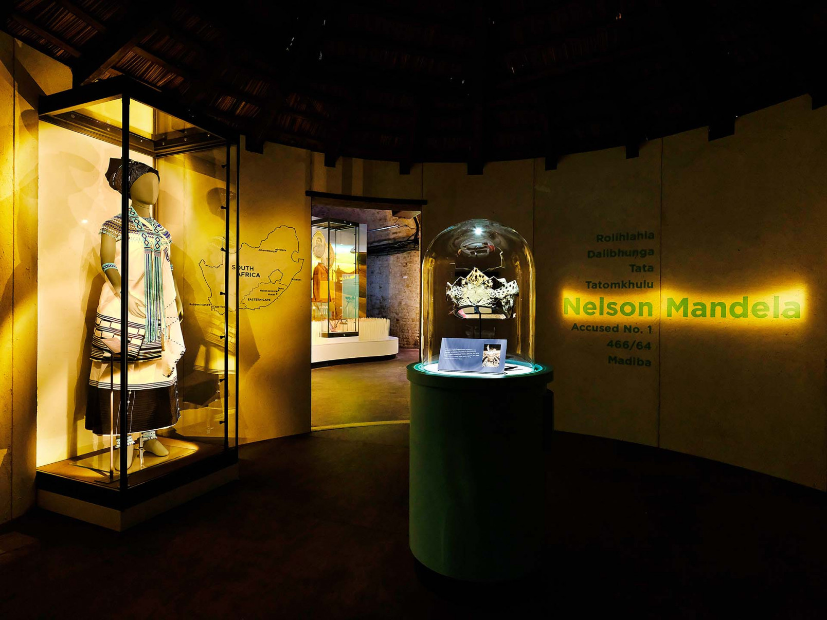 Nelson Mandela Exhibition: View of a Single Exhibit