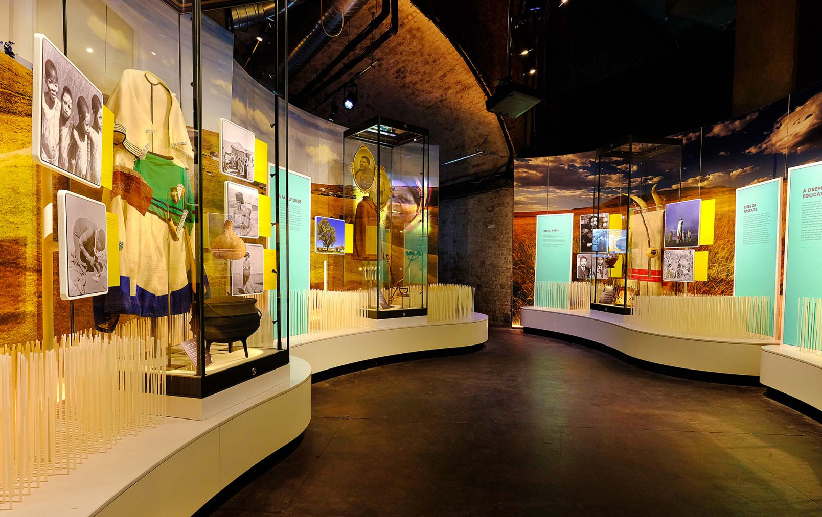 Nelson Mandela Exhibition: View of a Multiple Exhibits