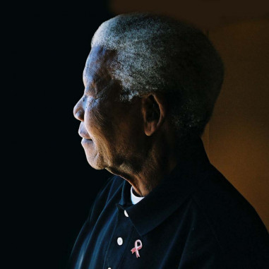 Nelson Mandela portrait