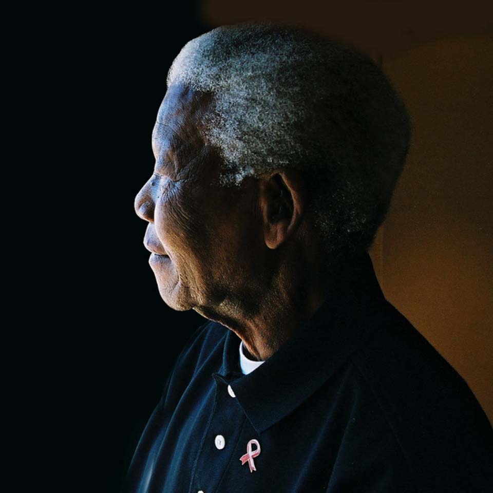 Nelson Mandela portrait