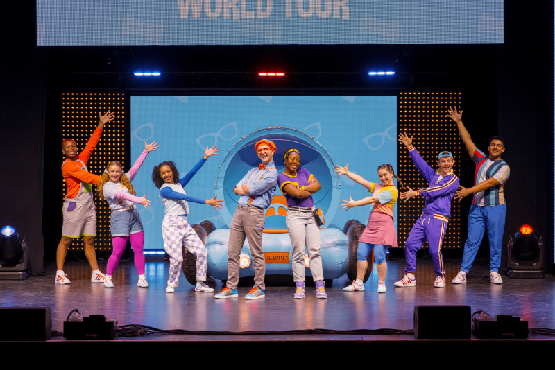 Blippi The Wonderful World Tour Round Room Live 7550