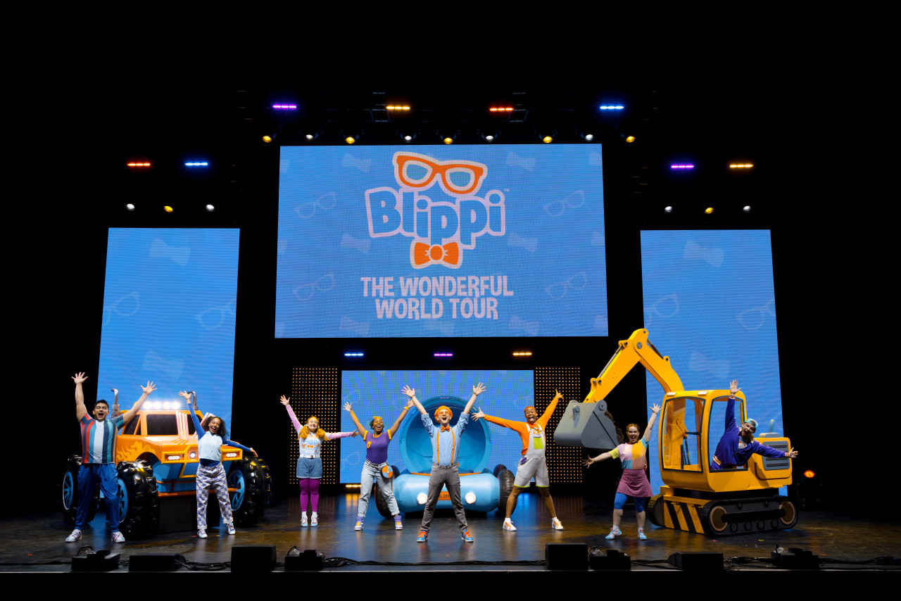 Blippi Wonderful World Tour Stage Production
